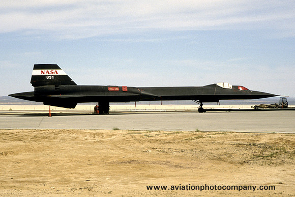 NASA Lockheed SR-71B NASA-831 at Edwards AFB (2000)
