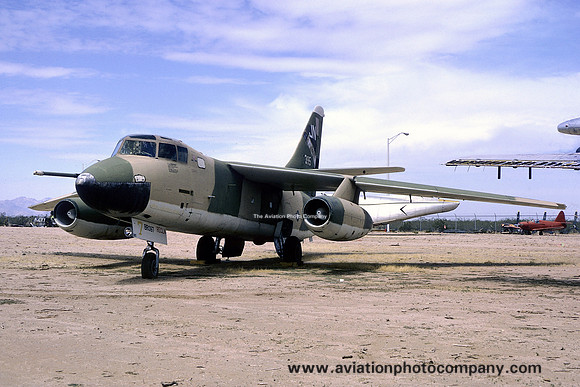 USAF 363 TRW Douglas WB-66D 55-3095/JN at the Pima County Museum (1974)