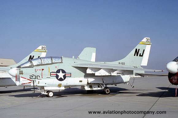 US Navy VA-122 LTV TA-7C Corsair 156793/NJ-230 (1980)