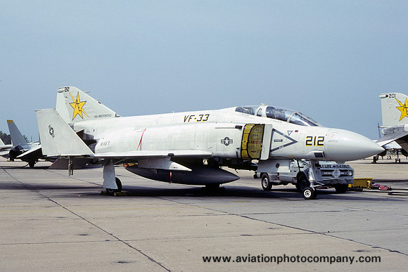 US Navy VF-33 McDonnell F-4J Phantom 155761/AE-212 (1980)