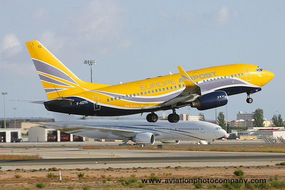 Europe Airpost Boeing 737-700 F-GZTC at Palma de Mallorca (2014)