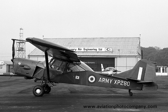 Army Air Corps Auster AOP.9 XP280 at Newcastle Woolsington