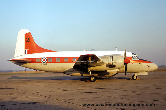 RAF CFS Vickers Varsity T.1 WJ945/21 (1976)