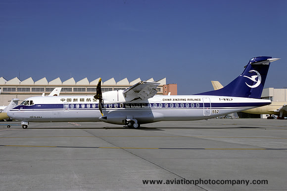 China Xinjiant Airlines ATR-72 F-WWLP at Toulouse (1998)