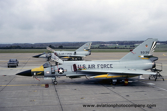 USAF 49 FIS Convair F-106A Delta Dart 59-0136 (1985)