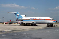 Yemen Airways Boeing 727-173C N693WA at Gatwick (1979)