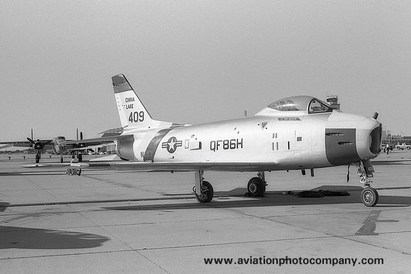 US Navy NWC China Lake North American QF-86H Sabre 409 (1978)