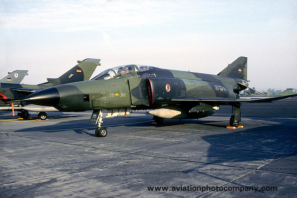 German Air Force AKG51 McDonnell RF-4E Phantom 35+04 (1986)