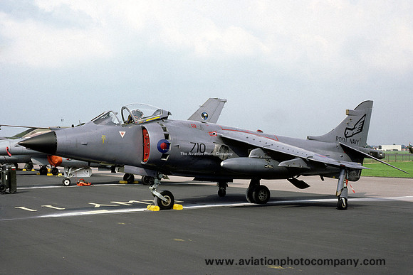 Royal Navy 899 Squadron HS Sea Harrier FRS.1 ZD613/710 (1988)