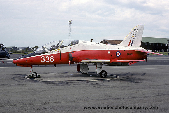 RAF 4 FTS HS Hawk T.1 XX338 (1988)