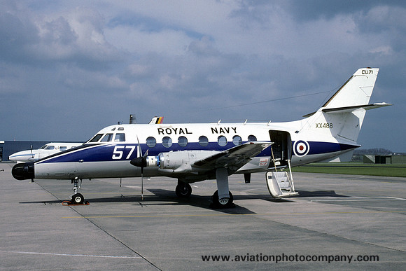Royal Navy 750 Squadron HP Jetstream T.2 XX488/CU571 (1988)
