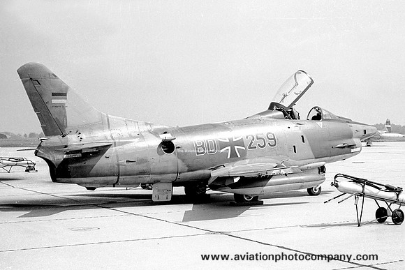 West German Air Force WS50 FIAT G-91R BD+259