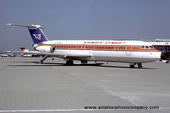 Airways Cymru BAC-111 G-AXMU (1984)