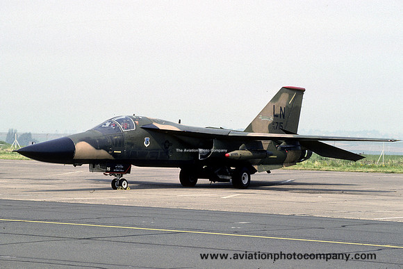 USAF 48 TFW 494 TFS General Dynamics F-111F 73-0715/LN (1989)