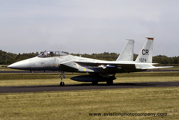 USAF 32 TFS McDonnell Douglas F-15A 77-0074/CR (1980)