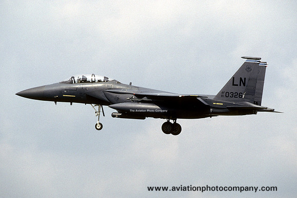 USAF 48 FW 492 FS McDonnell Douglas F-15E 91-0326/LN (1999)