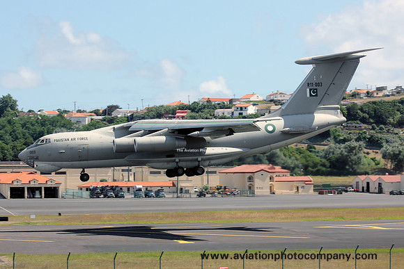 Pakistani Air Force Ilyushin Il-78 R11-03 at Lajes (2013)