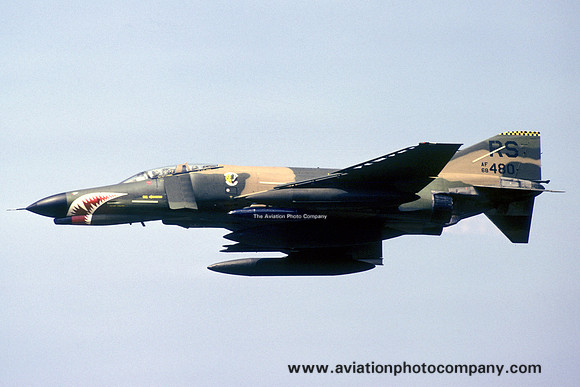 USAF 86 TFW 512 TFS McDonnell F-4E Phantom 68-0480/RS (1983)