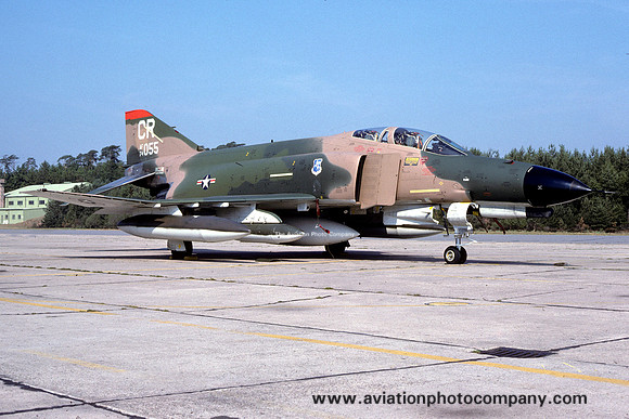 USAF 32 TFS McDonnell F-4E Phantom 74-1055/CR