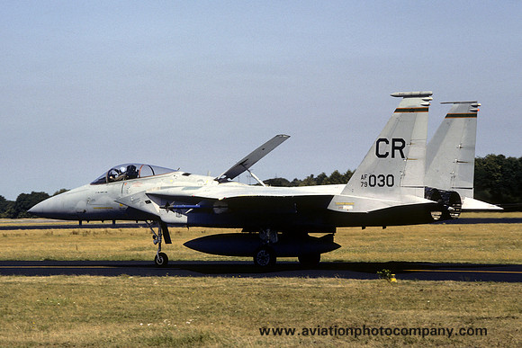 USAF 32 TFS McDonnell Douglas F-15C Eagle 79-0030/CR (1983)