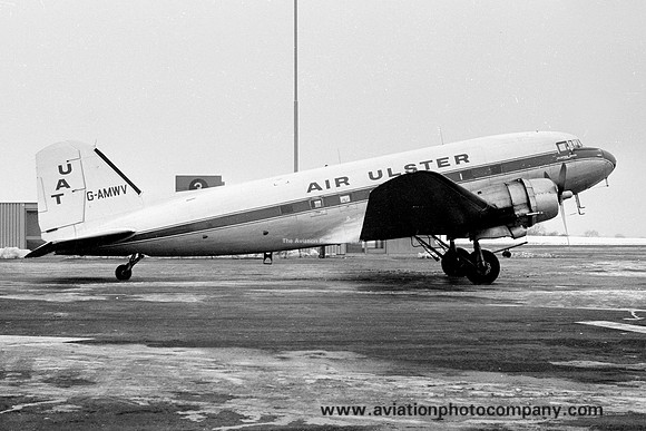 Air Ulster Douglas DC-3 Dakota G-AMWV (1969)