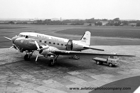 Derby Airways Douglas C-47 Dakota G-APBC (1960)