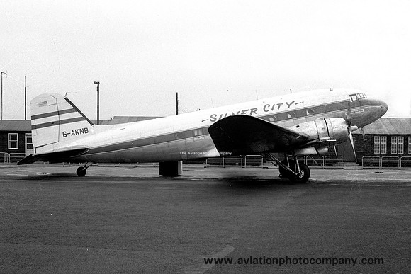 Silver City Douglas DC-3 Dakota G-AKNB (1961)