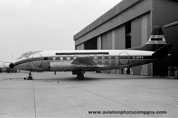 Ex British Midland Vickers Viscount G-APPX (1971)