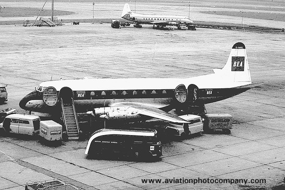 British European Airways Vickers Viscount G-AMOC (1960)