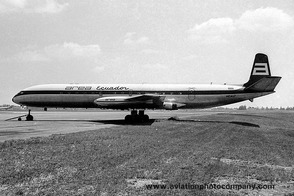 Area Ecuador De Havilland Comet 4 HC-ALT (1968)