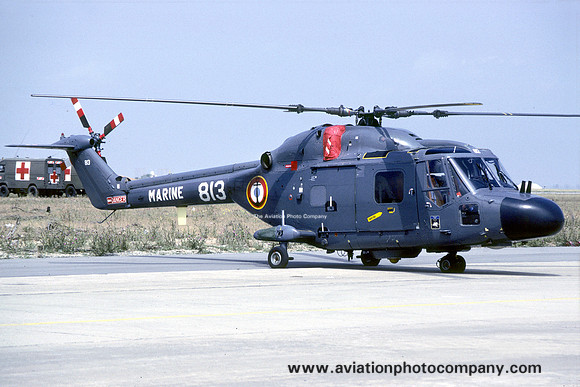 French Navy 31F Westland Lynx HAS.2 813 (1987)