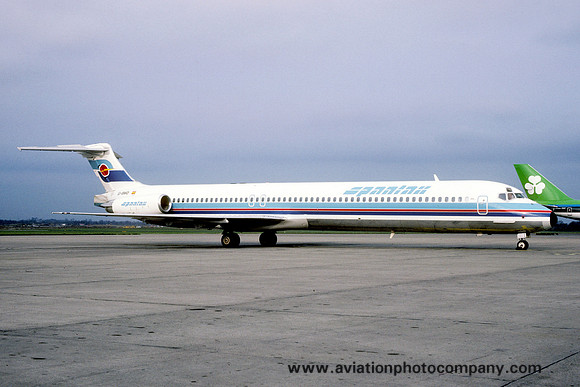 Spantax McDonnell Douglas MD-83 EI-BWD (1988)