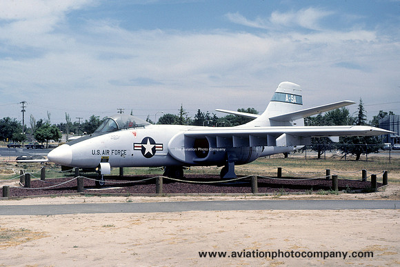 USAF Northrop YA-9A 71-1367 at the Castle Museum (1983)