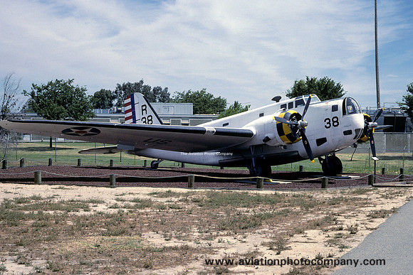 USAF Douglas B-18A "R-38" at the Castle Museum (1988)
