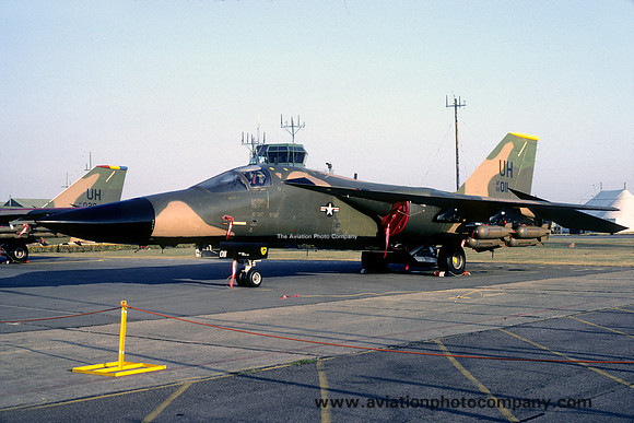 USAF 20 TFW 79 TFS GD F-111E 68-0011/UH (1983)