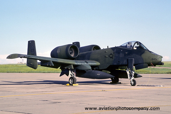 USAF Ct ANG 118 TFS Fairchild A-10A 78-0646/CT (1984)