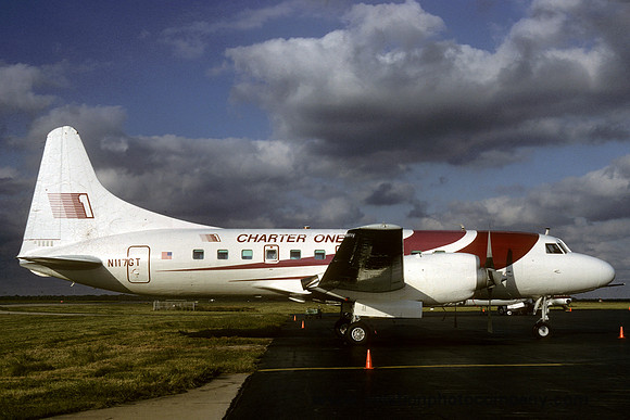 Charter Air Convair 580 N117GT (1991)