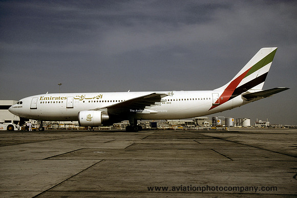 Emirates Airbus A300-600 A6-EKC (1990)