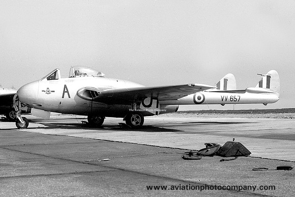 RAF 247 Squadron De Havilland Vampire FB.5 VV657/A