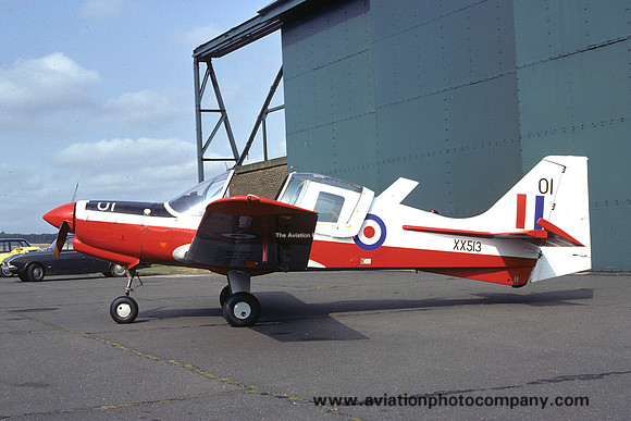 Southampton UAS Scottish Aviation Bulldog T.1 XX513/01 (1975)