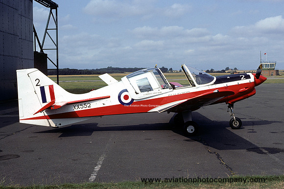 Southampton UAS Scottish Aviation Bulldog T.1 XX552/2 (1975)