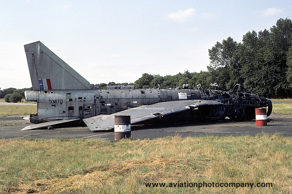English Electric Lighting F.1A XM170 Dumped at Swinderby (1975)