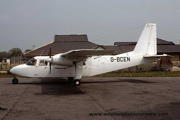 Britten Norman BN-2 Islander G-BECN (1984)