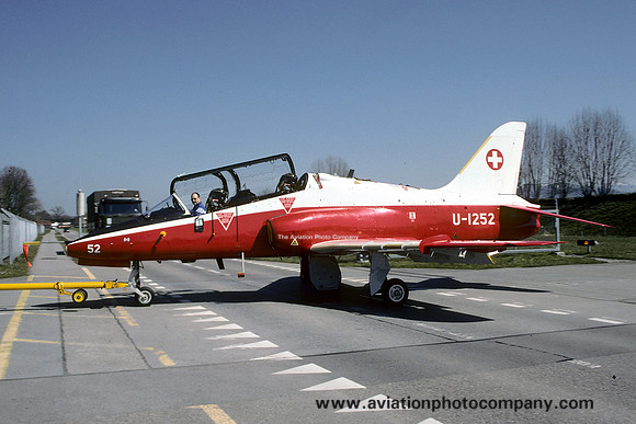 Swiss AF HS Hawk T.66 U-1252 (2000)
