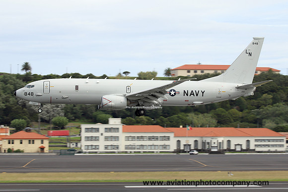 US Navy VP-45 Boeing P-8A Poseidon 168848/LN at Lajes (2024)
