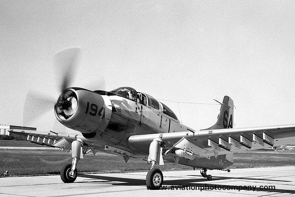 US Navy Anacostia Douglas AD-5 Skyraider 132429/6A-194 (1959)