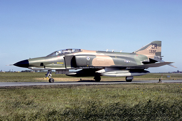 USAF 26 TRW McDonnell RF-4C Phantom 68-0595/ZR (1980)