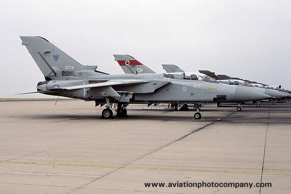 RAF TOEU Panavia Tornado F.3 ZE731 (1988)