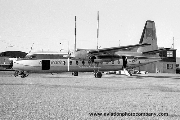 Interior Fokker F-27 N4300F