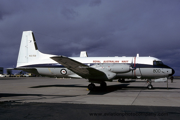 Royal Australian Navy 851 Squadron Hawker Siddeley HS748 N15-709 (1984)